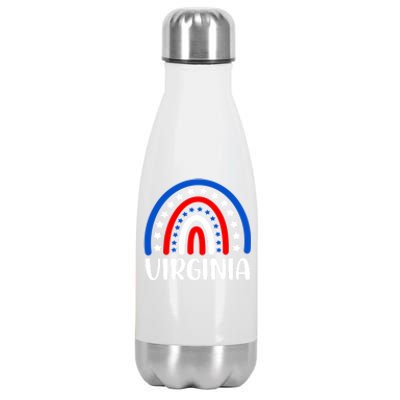 Virginia Gift I Love Virginia Usa Gift Stainless Steel Insulated Water Bottle