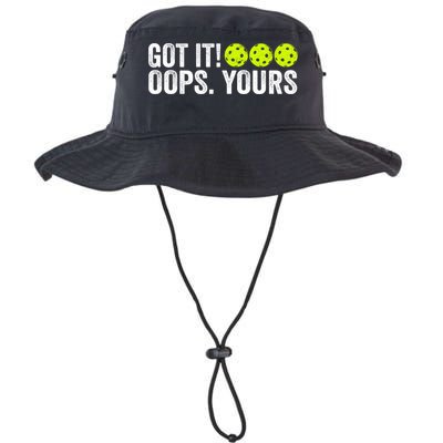 Vintage Got It Oops Yours Pickleball Funny Pickleball Lovers Gift Bucket Hat