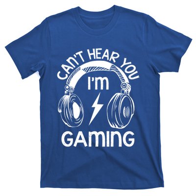 Vintage Gamer Idea Can't Hear You I'm Gaming Gift T-Shirt