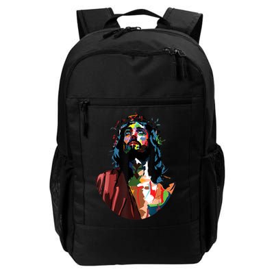 Vintage Got King Jesus Christ Sweet Face Image Backpack