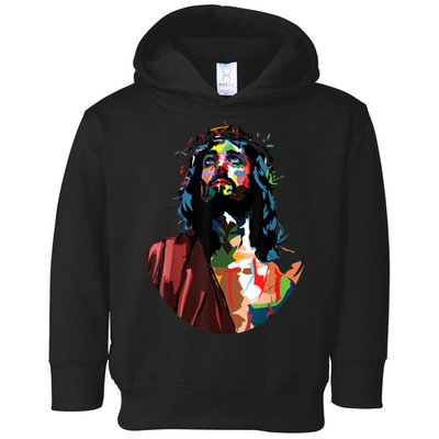 Vintage Got King Jesus Christ Sweet Face Image Toddler Hoodie