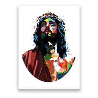 Vintage Got King Jesus Christ Sweet Face Image Poster