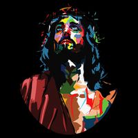 Vintage Got King Jesus Christ Sweet Face Image Backpack