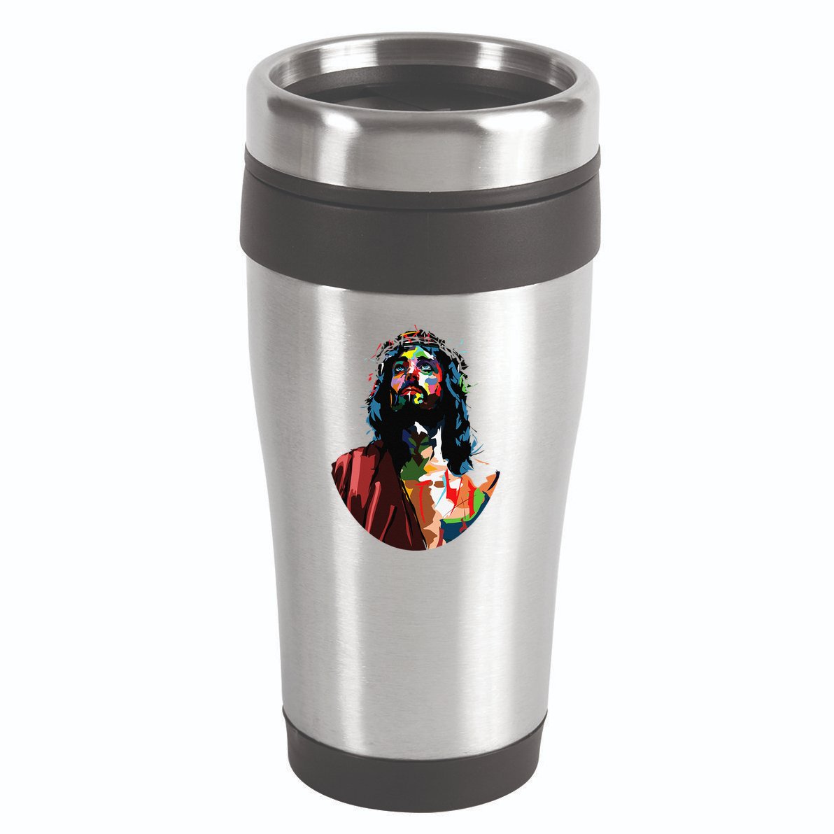 Vintage Got King Jesus Christ Sweet Face Image 16oz Travel Tumbler