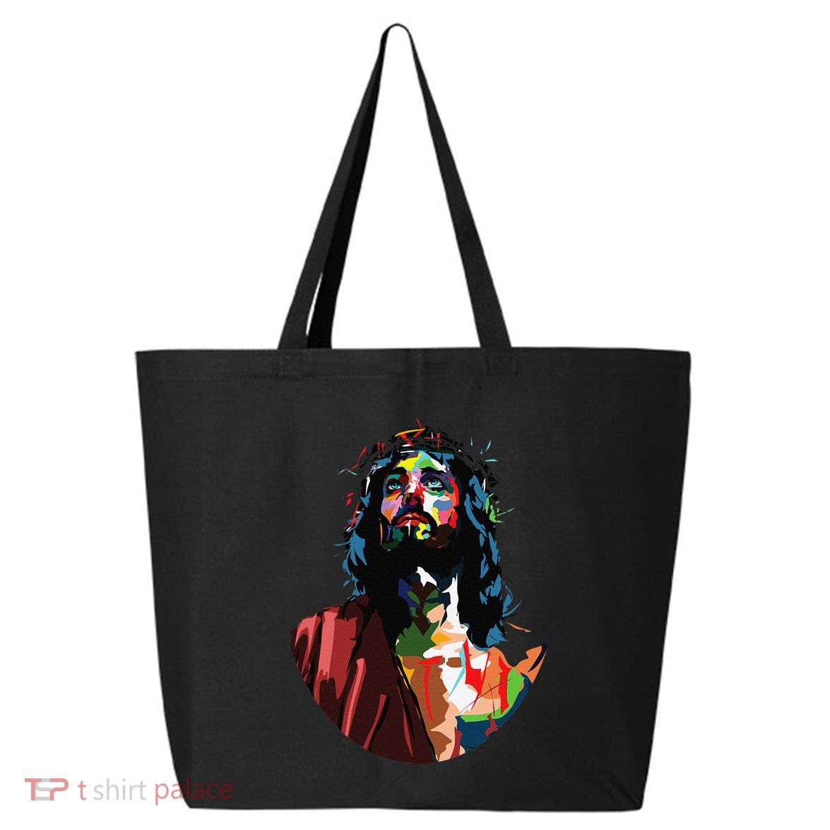 Vintage Got King Jesus Christ Sweet Face Image 25L Jumbo Tote