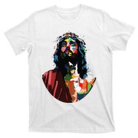 Vintage Got King Jesus Christ Sweet Face Image T-Shirt