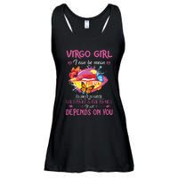 Virgo Girl Lips August September Queen Cool Birthday Zodiac Ladies Essential Flowy Tank