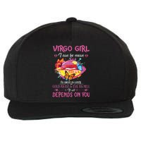 Virgo Girl Lips August September Queen Cool Birthday Zodiac Wool Snapback Cap