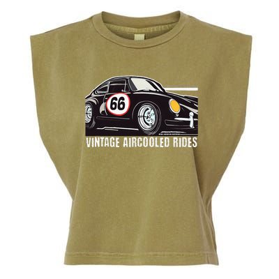 Vintage German LuftgeküHlt Aircooled Classic Car Guy Garment-Dyed Women's Muscle Tee