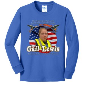 Viral Gail Lewis  Kids Long Sleeve Shirt