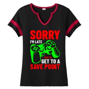 Video Game Lover Gaming T Ladies Halftime Notch Neck Tee