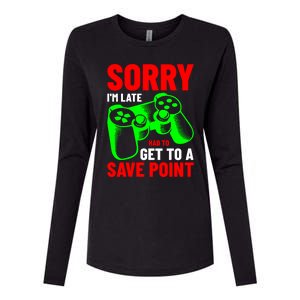 Video Game Lover Gaming T Womens Cotton Relaxed Long Sleeve T-Shirt