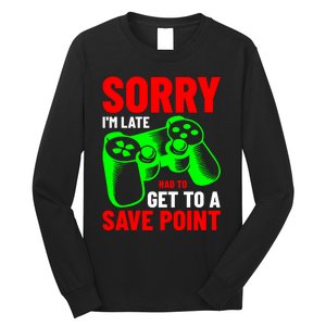 Video Game Lover Gaming T Long Sleeve Shirt