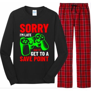 Video Game Lover Gaming T Long Sleeve Pajama Set