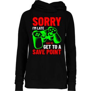 Video Game Lover Gaming T Womens Funnel Neck Pullover Hood