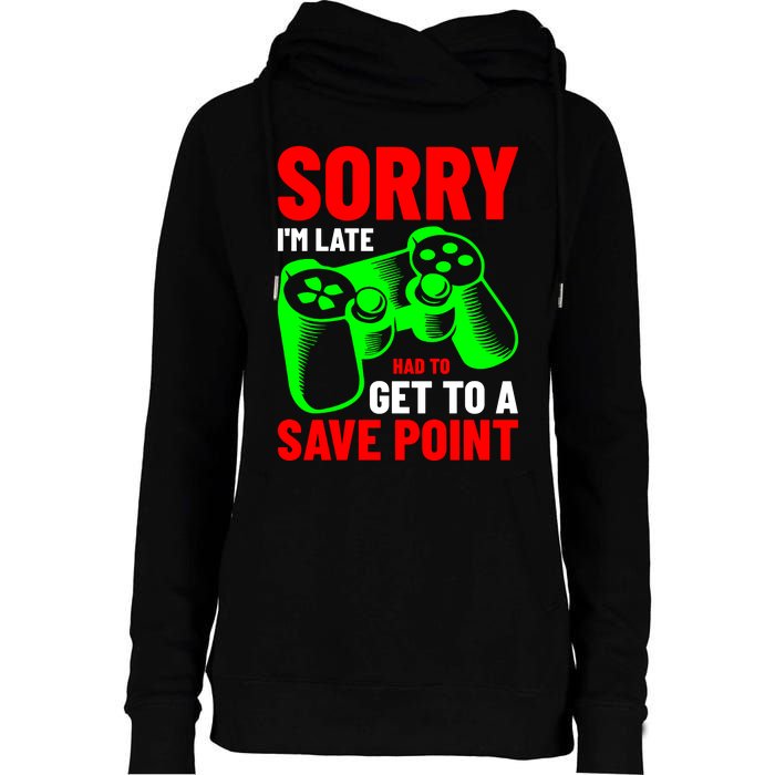 Video Game Lover Gaming T Womens Funnel Neck Pullover Hood