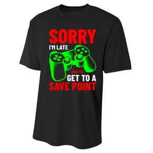 Video Game Lover Gaming T Performance Sprint T-Shirt