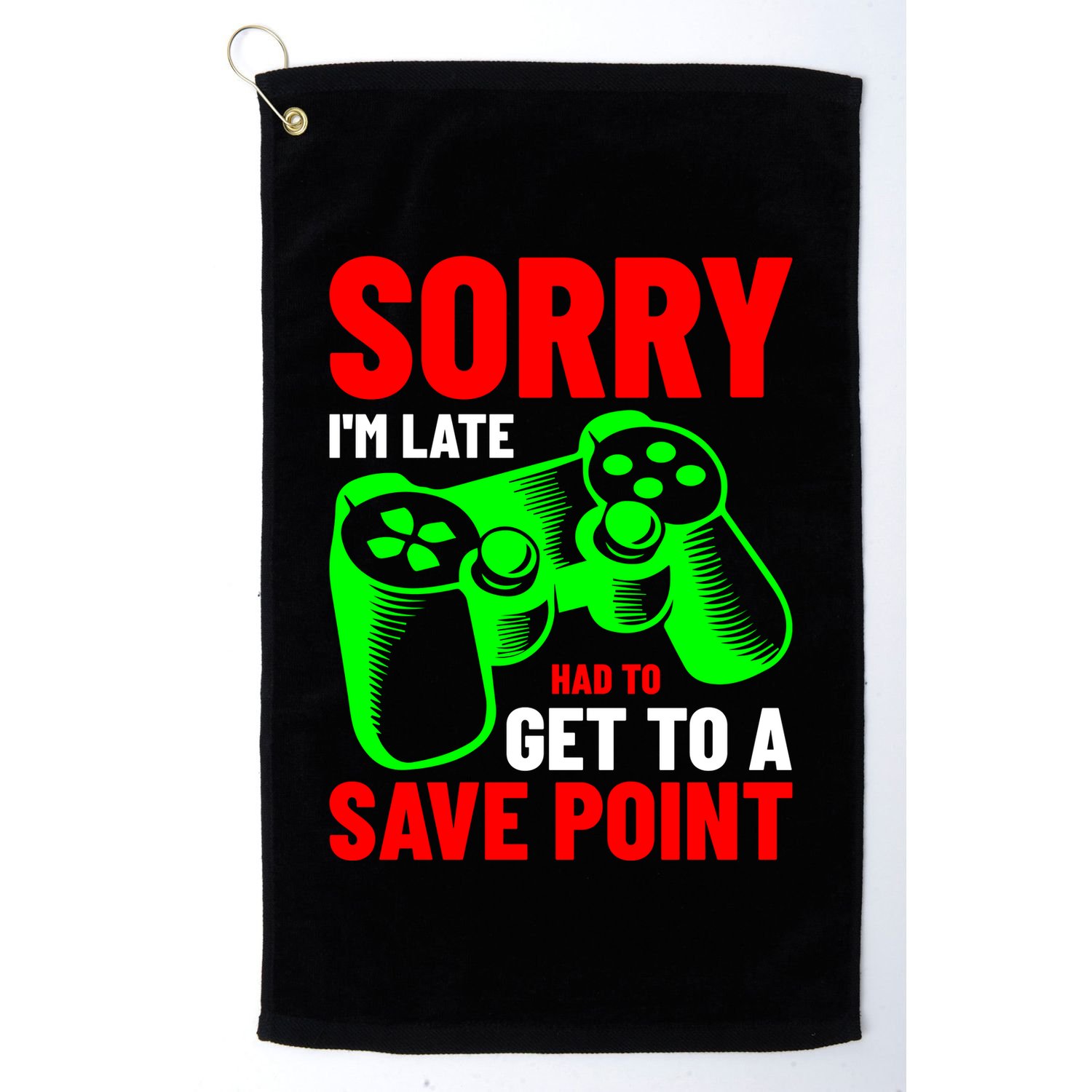 Video Game Lover Gaming T Golf Towel