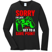 Video Game Lover Gaming T Ladies Long Sleeve Shirt