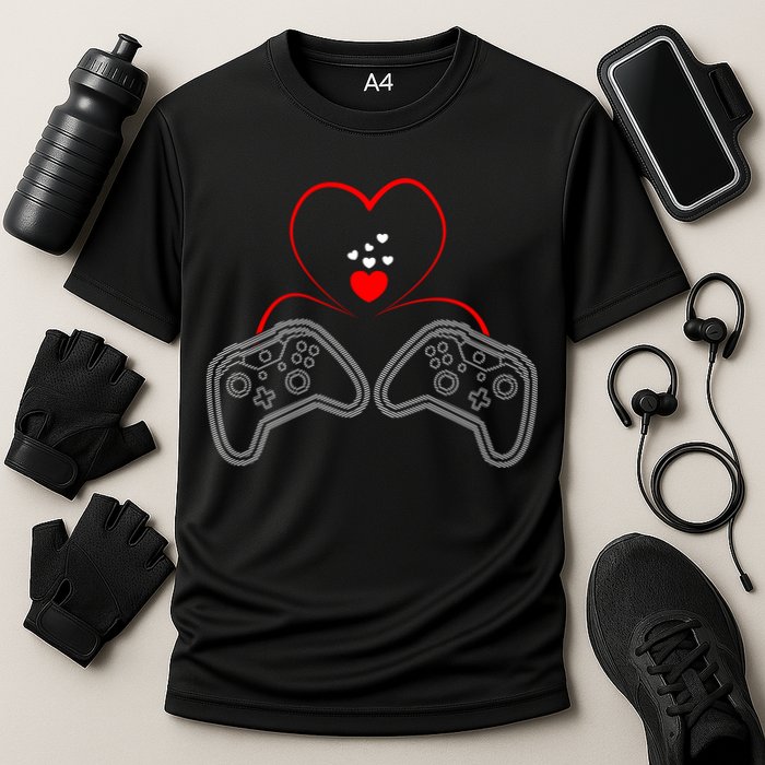 Video Game Lover Gaming T Cooling Performance Crew T-Shirt