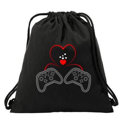 Video Game Lover Gaming T Drawstring Bag