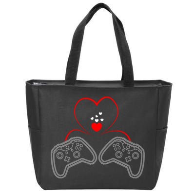 Video Game Lover Gaming T Zip Tote Bag