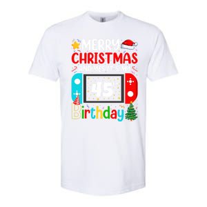 Video Game Lover Merry Christmas Yes ItS My 45th Birthday Gift Softstyle CVC T-Shirt