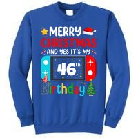 Video Game Lover Merry Christmas Yes ItS My 46th Birthday Gift Sweatshirt