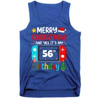 Video Game Lover Merry Christmas Yes ItS My 56th Birthday Gift Tank Top