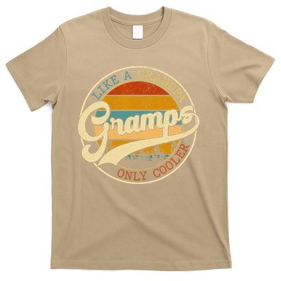 Vintage Gramps Like A Grandpa Only Cooler For Father Day T-Shirt
