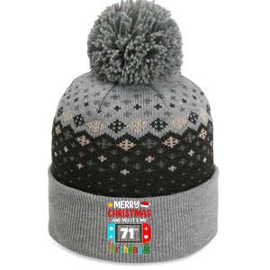 Video Game Lover Merry Christmas Yes ItS My 71th Birthday Cute Gift The Baniff Cuffed Pom Beanie