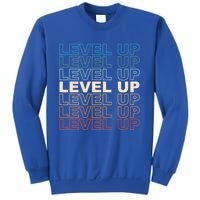 Vintage Gamer Level Up Video Game Lover Retro Gaming Gift Sweatshirt