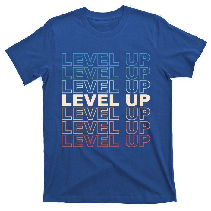 Vintage Gamer Level Up Video Game Lover Retro Gaming Gift T-Shirt