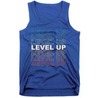 Vintage Gamer Level Up Video Game Lover Retro Gaming Gift Tank Top