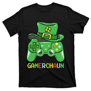 Video Game Leprechaun St Patricks Day Gamer S Gaming T-Shirt