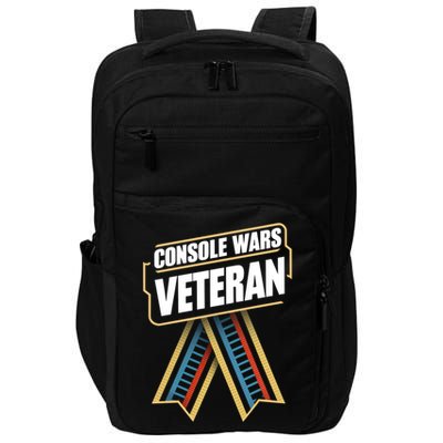 Veteran Gamer Love Vintage 80S 90S Arcade Console Gaming Gift Impact Tech Backpack