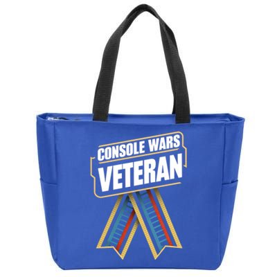 Veteran Gamer Love Vintage 80S 90S Arcade Console Gaming Gift Zip Tote Bag