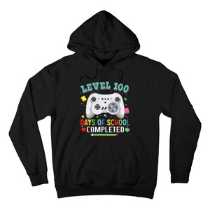 Video Game Level 100 Days Of School Completed Hoodie