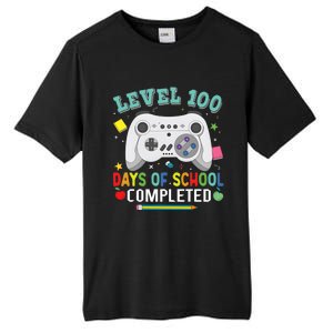 Video Game Level 100 Days Of School Completed Tall Fusion ChromaSoft Performance T-Shirt