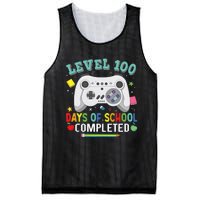 Video Game Level 100 Days Of School Completed Mesh Reversible Basketball Jersey Tank