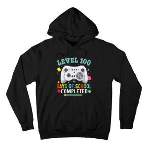 Video Game Level 100 Days Of School Completed Tall Hoodie