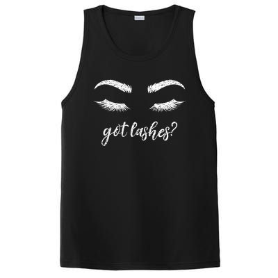 Vintage Got Lashes? Lash Tech Lash Artist Got Lashes Gift PosiCharge Competitor Tank