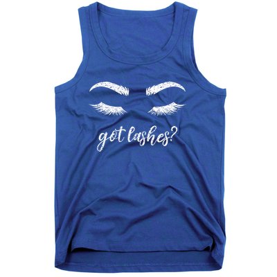 Vintage Got Lashes? Lash Tech Lash Artist Got Lashes Gift Tank Top