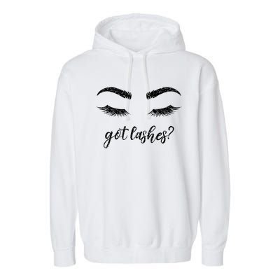 Vintage Got Lashes? Lash Tech Lash Artist Got Lashes Gift Garment-Dyed Fleece Hoodie