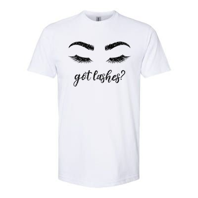 Vintage Got Lashes? Lash Tech Lash Artist Got Lashes Gift Softstyle® CVC T-Shirt