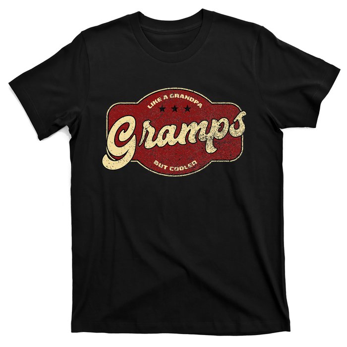 Vintage Gramps Like A Grandpa But Cooler T-Shirt