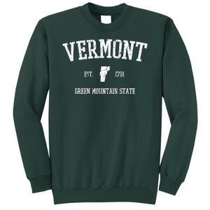 Vermont Green Mountain State Est 1791 Sweatshirt