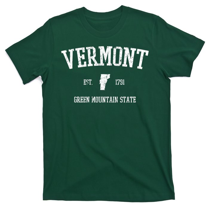 Vermont Green Mountain State Est 1791 T-Shirt