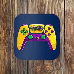 Video Game Mask Beads Mardi Gras S Gamer Coaster