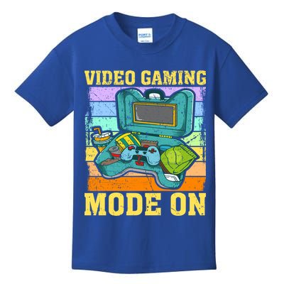 Video Gaming Mode On Video Gamer Gift Kids T-Shirt